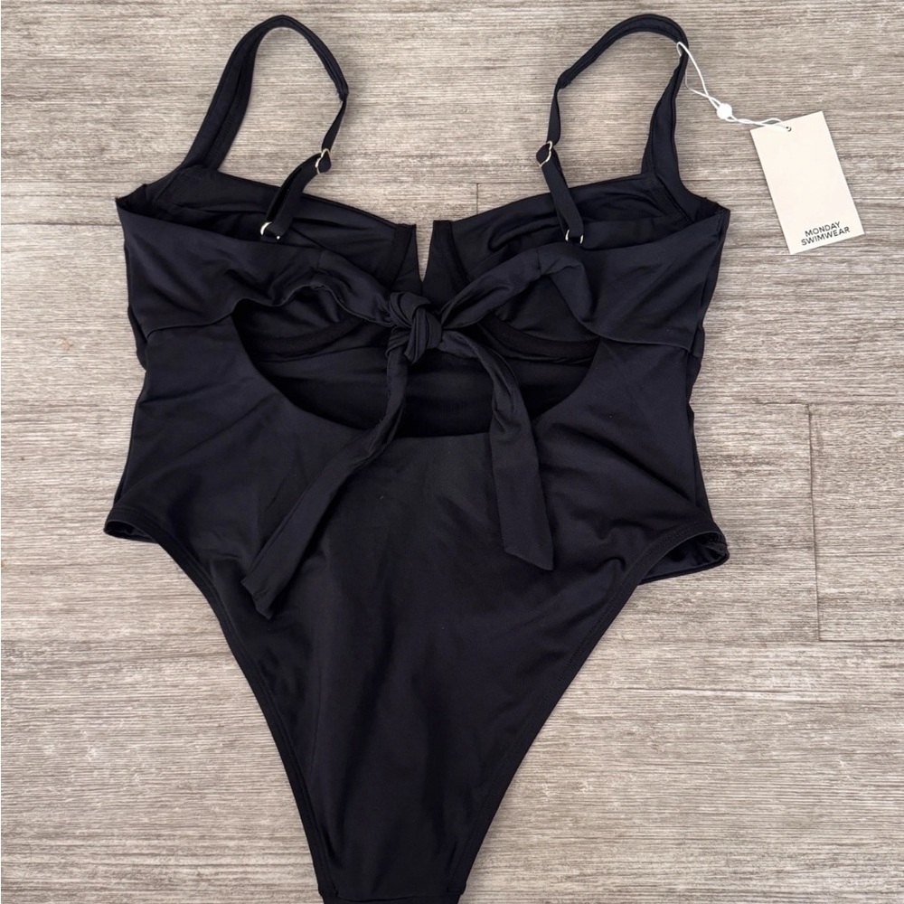 Monday Swimwear Black Clovelly One-Piece - Size V - Picture 8 of 13